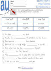 diphthong-au-gap-fill-worksheet